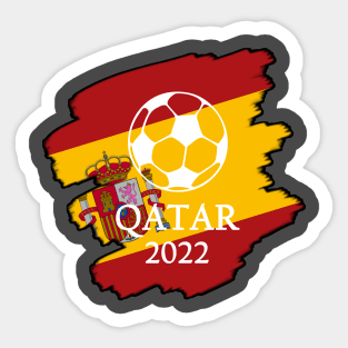 Spain in Qatar world cup 2022 Sticker